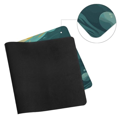 Desk Pad Protector 24x12 Inch Extended Rubber Ducks Mouse Mat miniatura 7