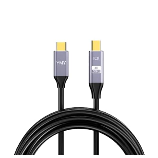1,8 m USB Type-C hane till mini displayport-kabel 4 K @ 60 hz USB C till mini DP-videokonverteringskabel stöder skärm speglingsläge och förlängningsläge