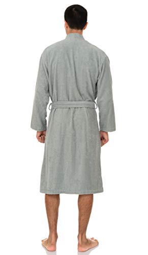 Image of TowelSelections Mens Robe Cotton Terry Cloth Bathrobe Soft Towel Bath Robe for Men XS to 3X