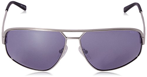 Revo Men's Unisex Collection Stargazer Aviator Polarized Sunglasses, Chrome Frame2