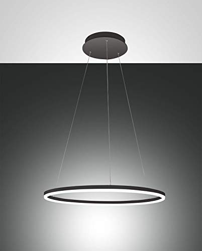 Preisvergleich Produktbild LED Pendelleuchte GIOTTO, 2x 18W, 3000K, 3240lm, IP20, schwarz