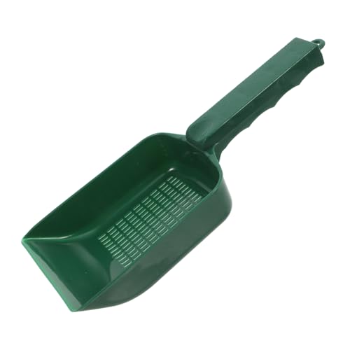 BCOATH Ergonomic Handle Fish Tank Cleaner Plastic Scooper for Garden Soil Reptile Hamster Aquarium