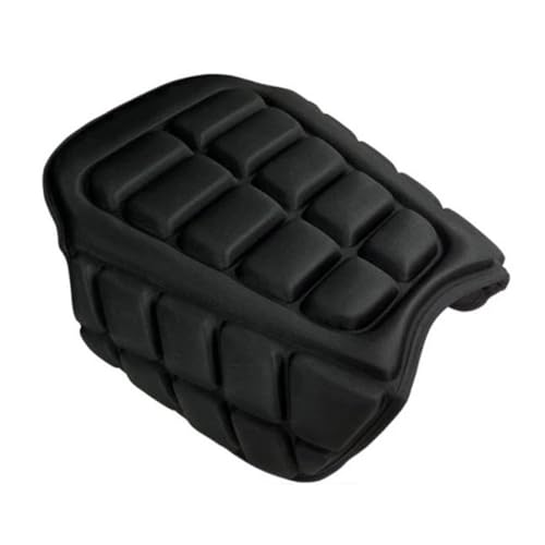 Cojín para asiento de motocicleta con tecnología de aire y funda antideslizante para sillines