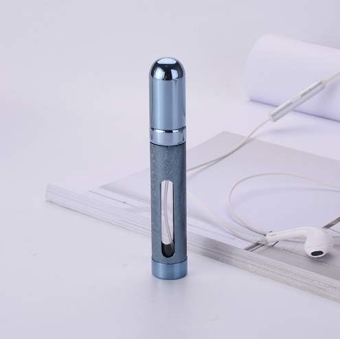 Ordinary bottle 12ml 6 Colors Mini Portable Travel Perfume Atomizer Bottle Perfume Bottle For Spray Scent Pump Housing (Blue) image 3