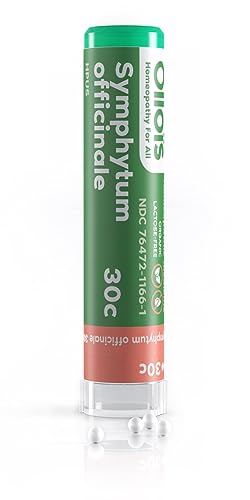 OLLOIS Symphytum Officinale 30c, Organic, Lactose-Free Homeopathic Medicine, 80 Pellets (Pack of 1)