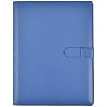 Arpan Certificate Folder A4 Display Book – Pack of 1 Professional Portfolio Holders with 36 Copysafe Pockets Each, Record of Achievement A4 Folder for Paperwork & Presentations – Soft-Touch Blue