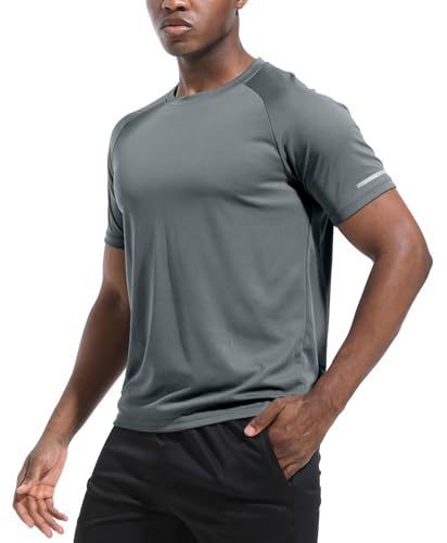 Image of Boyzn 1 or 3 Pack Men's Workout Running Shirts, Dry Fit Moisture Wicking T-Shirts, Sports Gym Athletic Short Sleeve Shirts