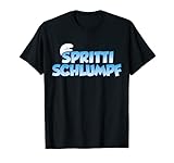 Spritti Schlumpf! Für jeden lustigen Schlumpf oder Schlumpfine mit einer Zuneigung zum Alkohol, egal ob Bier oder Schnaps, gibt es jetzt die Party Schlumpf Designs.