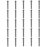 Atomik 3/8 x 3 inch Long Alloy Steel Bolts 25 Pack Durable Hardware for Rock Climbing Holds 3/8-16 Socket Head Allen Bolt Designed for Indoor Use Wall Supplies