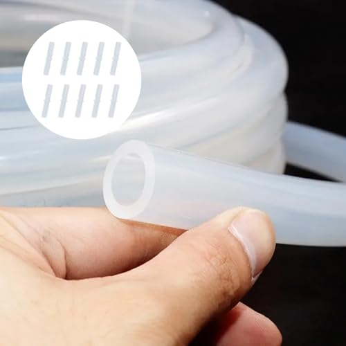 10 Stück Schlauchverbinder 6mm,Kunststoff Schlauchtülle,Mender Verbindungsstück,Schlauchtülle Fitting Gerade Joint Adapter,Schlauchanschluss Rohrverbinder,Gleich Widerhaken für (6-6mm gerade durch)