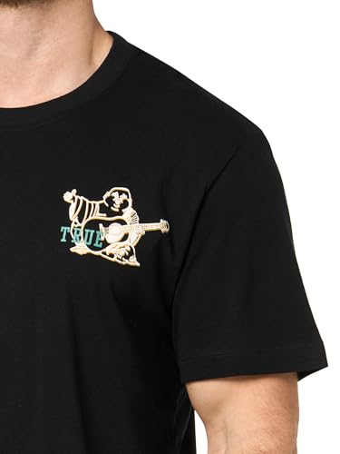 True Religion Men's Crinkle Paint Tee3