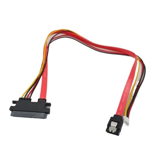 Cable SATA 22P a 4P en ángulo 0.4m miniatura 4