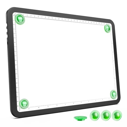 Buspher Rechargeable A4 Light Pad with Magnets