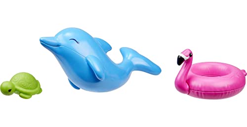 Polly Pocket, Boneca com acessórios aquáticos, Mattel, Multicor
