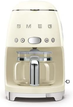 Miniatura 2 de Smeg Cafetera de goteo retro de los años 50 con jarra de vidrio extra (crema)