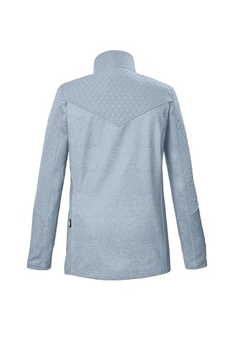 Chaqueta hibrida Killtec Kos 364 mujer acolchada ligera con paneles elasticos 2