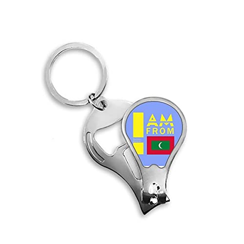 I Am from Maldives アールデコ ファッション 爪切り カッター オープナー キーチェーン ハサミ