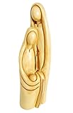 Gewicht: ca. 0,6 kg schwer CleanPrince Holzfigur Familienfigur Marienfigur CPH100674  Vater Josef Mutter Maria Jesuskind Baby stehend 22 cm handgefertigt in Israel, Figur aus Olivenholz