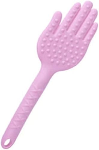 Miniatura 2 de Clapper meridian beat cuidado de la salud palma espalda masajeador silicona fitness masaje palo (azul)