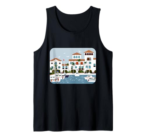 Puerto Duquesa Manilva Málaga Andalucía Camiseta sin Mangas