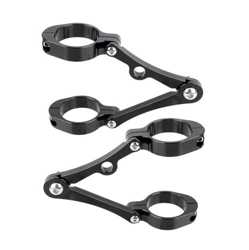 Tubo horquilla luz universal moto: soporte de foco para evitar vibraciones