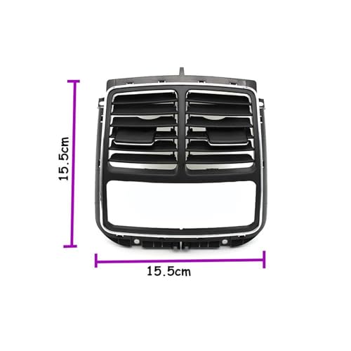 Aération défectueuse Mercedes CLS W219 : Grille climatisation arrière 1PC - 4