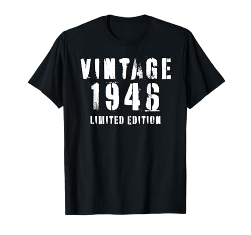 Vintage 1946 Retro Classic – Limited Edition Camiseta