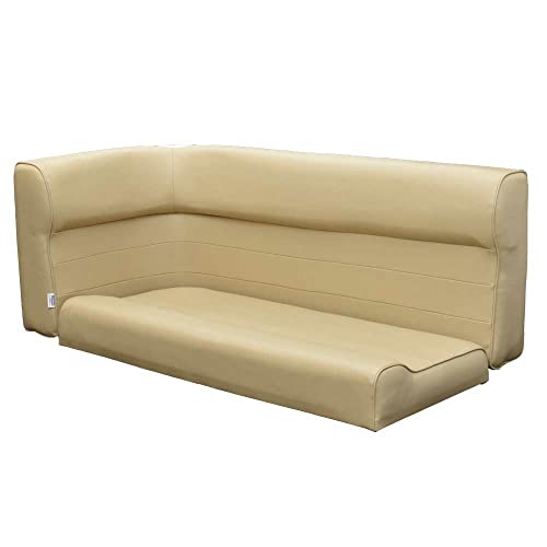 Wise Pontoon Boat Corner Couch Cushions 8WD108TM-207 | Bench Seat Beige