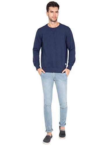Image of Jockey US92 Men Super Combed Cotton Rich Fleece Sweatshirt with StayWarm Technology