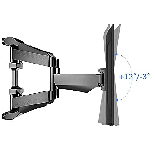 Support mural TV en acier inoxydable robuste avec fixation articulée durable - 5