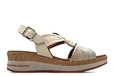 Paula urban - Sandalias de pala en piel,cierre de hebilla para: Mujer color: NATURAL talla:39