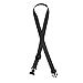 The Buddy System Made in USA Regular Dog System, Extend-A-Buddy, Black, 18"-30" length