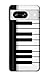 R3078 Black and White Piano Keyboard Case Cover for Google Pixel 8