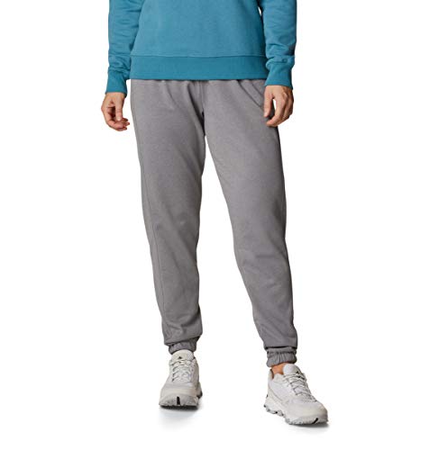 Columbia Women's Logo Ii French Terry Jogger, Monument Heather, Medium #TOP5