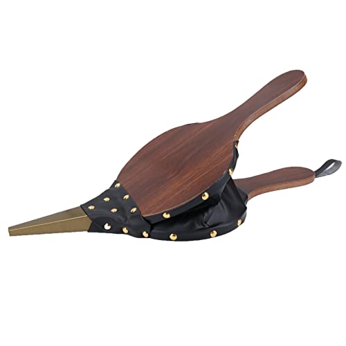 AB Tools Briquet souffleur en bois marron foncé 40,6 x 17,8 cm