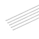 sourcing map 304 Edelstahl Rundstäbe, 2,5mm x 450mm Vollschaftstäbe für DIY Craft Modellauto Hubschrauber Flugzeug, Packung von 5