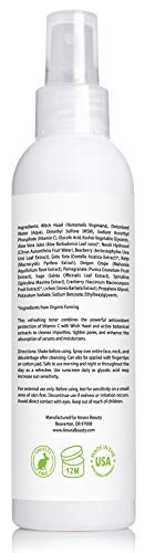 Facial Toner with Witch Hazel & Vitamin C, 6 fl. oz. - Thumbnail 3