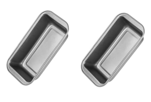 Chef Aid Non-Stick Loaf Tins Set of 2, 2lb (900g) Bread and Cake Baking Pans, Easy Clean Carbon Steel