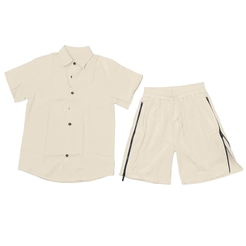 Short et chemise à manches courtes pour homme adepte de vêtements amples - 5