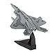 SM SunniMix 1/100 USA F-22 Fighter Raptor Diecast Modelo de Avión Colección de Juguetes