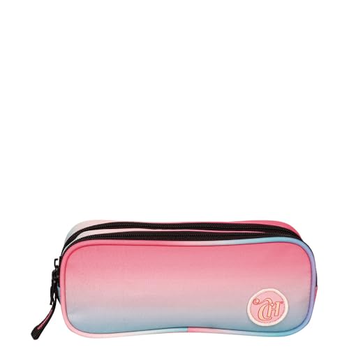 Estojo 2 Compartimentos Capricho 21X04 Degradê