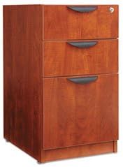 Valencia 2 Box/1 File Full Pedestal, 15-5/8w x 20-1/2d x 28-1/2h, Medium Cherry