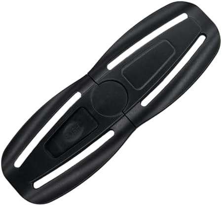 Clipe universal preto para cinto de segurança e fivela de cinto d...