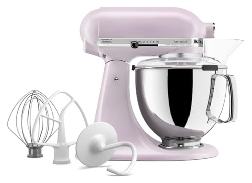 Image of KitchenAid Artisan Series 5 Quart Tilt-Head Stand Mixer, KSM150PS, Wildflower
