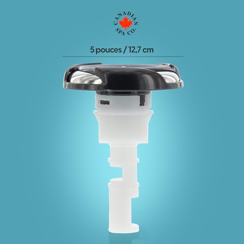 Jet massage hydrodynamique 5 pouces avec buse rotative orientable