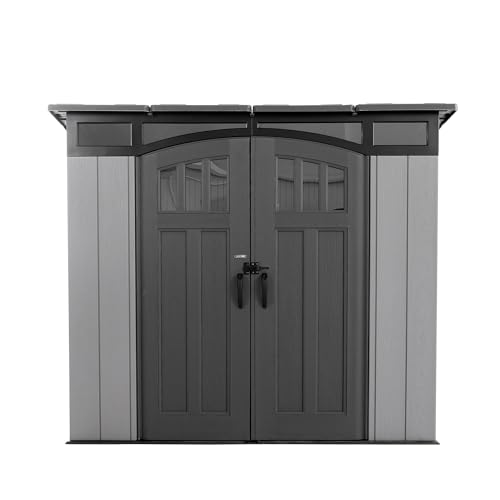 Lifetime-8-x-5-Ft-Modern-Outdoor-Storage-Shed Lifetime 8 x 5 Ft Modern Outdoor Storage Shed