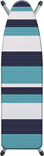Laundry Solutions by Westex Stripe Tonal Deluxe Triple Layer Extra-Thick Ironing Board Cover and Pad, 15 x 54 , IB0309