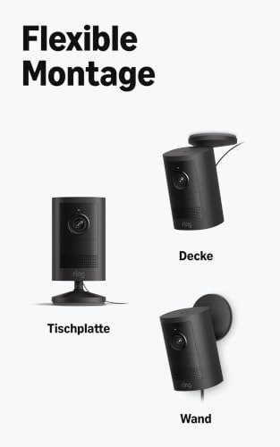 Ring Outdoor Camera 2K, Außenkamera, Netzstecker (neueste Gen.), Einfache Installation, Weitwinkel-Retinal-Video in 2K… – Ansicht 6