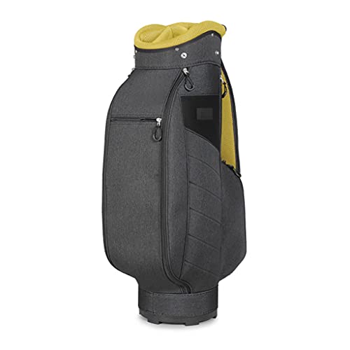 Lyly Ultralight Golf Bag With Backstrap Shoulder Waterproof Golf Bag Stand 5 Way Dividers Golf Club Bags For The Driving Range Easy To Carry Golf Bag (Color : Black) #TOP4