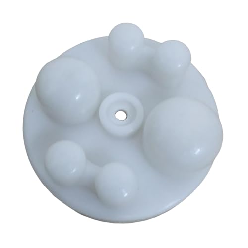 Bola de Masaje para Silla Repuesto Rodante Giratorio Profesional Componente para Respaldo Y Pantorrilla Piezacompatible de Fácil Instalación Adecuado, Diámetro 7.2 Cm